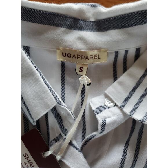 UG Apparel ~ Auburn Tigers Striped Shirt Women's Small 4-6 $58 NWT - Picture 3 of 10